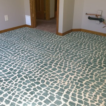 Add pops of color with Patterned Flooring