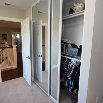 AFTER - Bedroom Closet Mirrored Doors