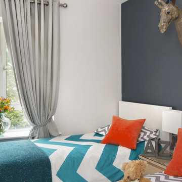 AFTER: The Kids bedroom with a "Dash of Colour"