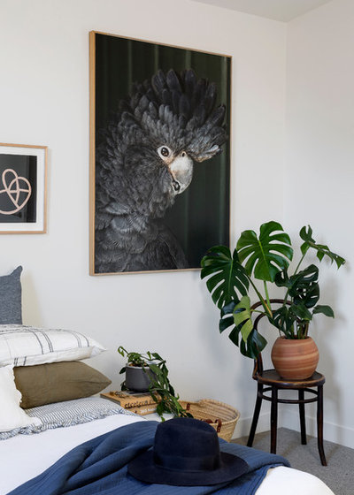 Contemporary Bedroom by BuildHer Collective