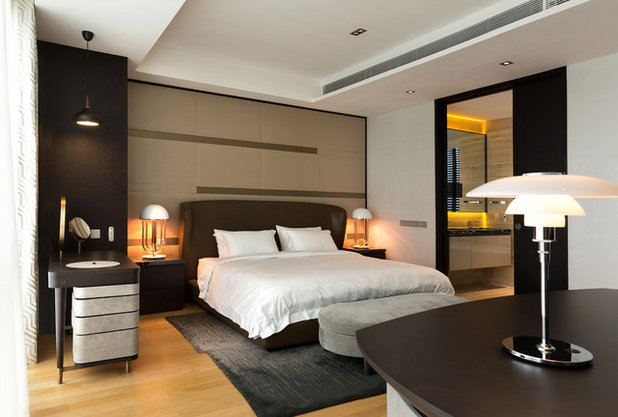 Contemporary Bedroom by SNA Design