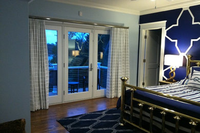 Inspiration for a transitional bedroom remodel in Baltimore