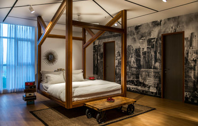 9 Dramatic & Gorgeous Four-Poster Bed Designs
