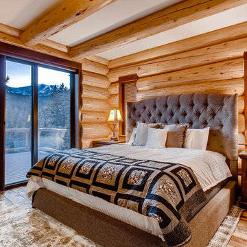 Apre Ski Spruce Log Cabin