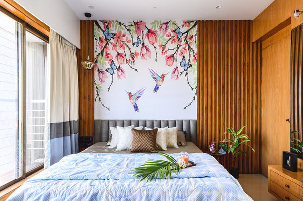 Contemporary Bedroom by Prayog Design Studio