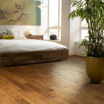 Asian Style -Brushed Suede - Sugarcane Hardwood Bedroom