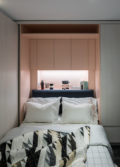Современный Спальня by Michael K Chen Architecture