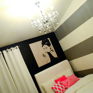 Audrey Hepburn inspired bedroom
