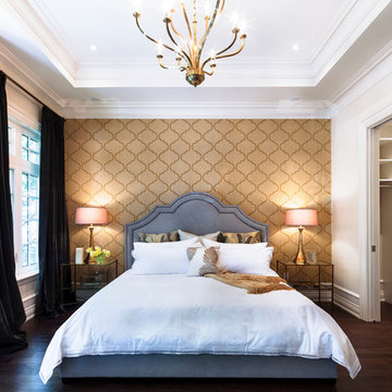 Master Bedroom Feature Wall - Photos & Ideas | Houzz