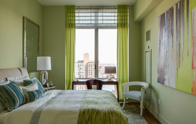 Dormitorios en verde: Un color alegre y muy relajante