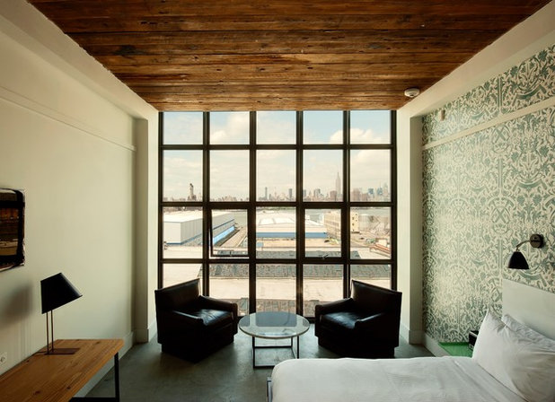 Eclectic Bedroom by Wythe Hotel