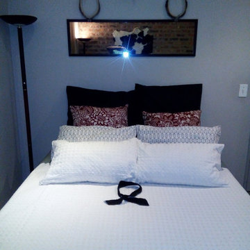 Bachelor living, with a touch of love