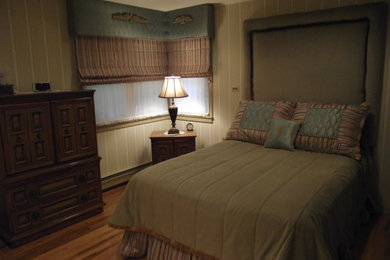 フィラデルフィアにあるトラディショナルスタイルのおしゃれな寝室のレイアウト