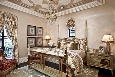 Photo of a classic bedroom in Orange County.