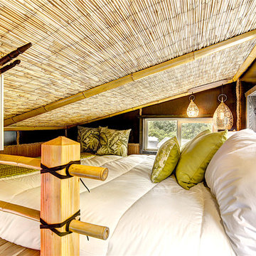 Bamboo Tiny House - Sleeping Loft