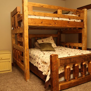 Barnwood Bunk Bed Loft