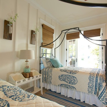 Beach cottage twin bedroom