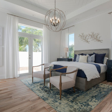 Beach Cottages at the Strand - Audobon Model Coastal Master Bedroom