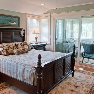 Beach Home Master Suite with Sitting Room
