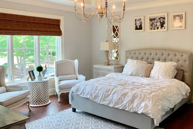 Bedroom - shabby-chic style bedroom idea in Nashville