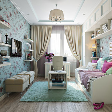 Beauty girl's bedroom