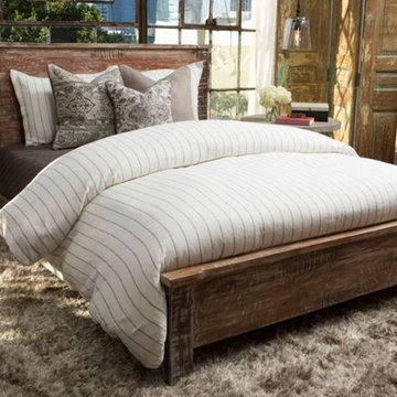 Bedding, Reclaimed Wood Beds & Bedroom Design