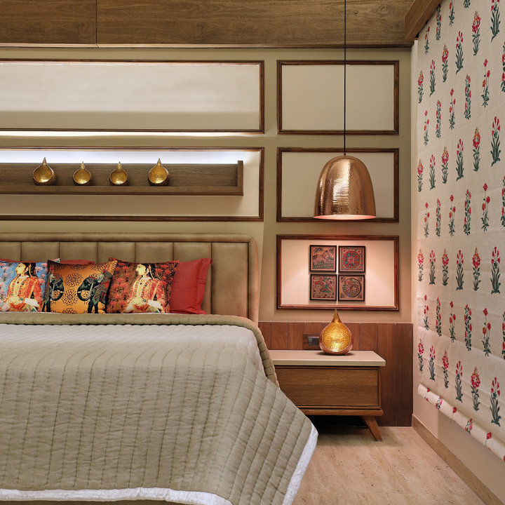 75 Beautiful Grey and Cream Bedroom Ideas and Designs July 2022