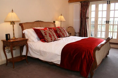 Rustic bedroom in Essex.