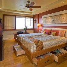 Aspen cabin bedroom