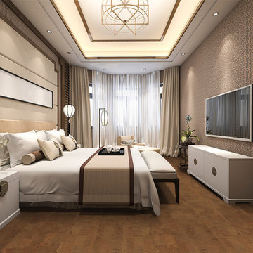 Bedroom Flooring Ideas with Cork Flooring