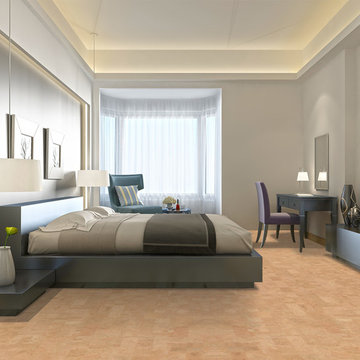 Bedroom Flooring Ideas with Cork Flooring
