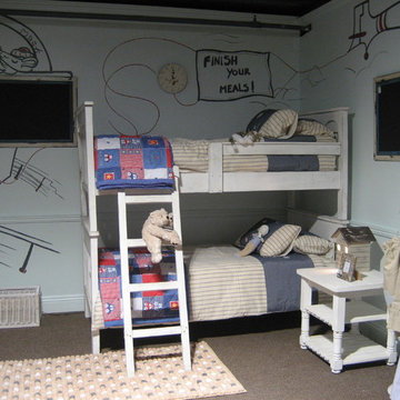 Bedroom for 6 year old twin boys.