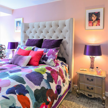 Bedroom in Vibrant City Home