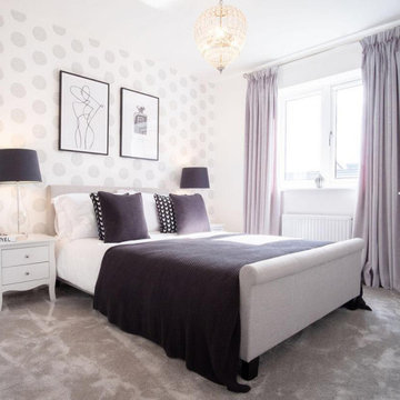 Bedroom interior design for Persimmon Homes Longbridge