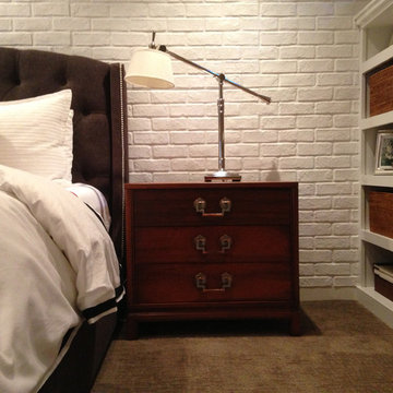 Bedroom Renovations with Brick Veneer