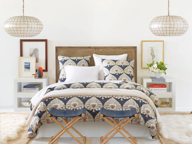 Eclectic Bedroom by Serena & Lily