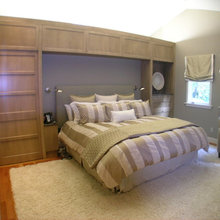 bedroom and beds