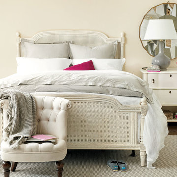 Bedroom styled by Real Simple For Ballard Designs