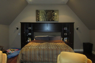 トロントにあるトラディショナルスタイルのおしゃれな寝室