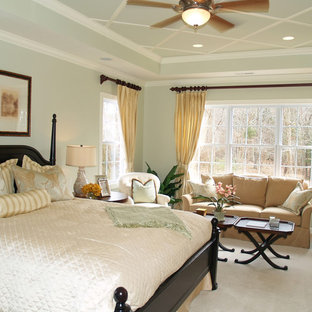 Inspiration for a modern bedroom remodel in Denver