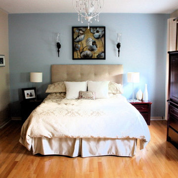 Bedroom with Accent Wall