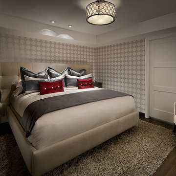 Bedroom with Luxury Vinyl Plank Flooring