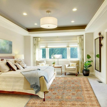 Bedroom with Oriental Rugs
