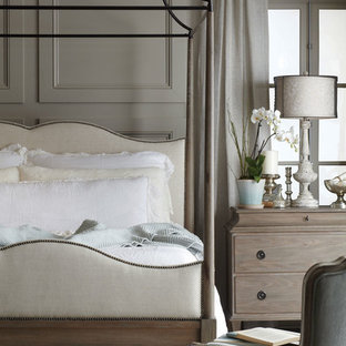 Aménagement d'une chambre romantique.