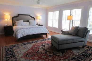 Large traditional bedroom in Baltimore.