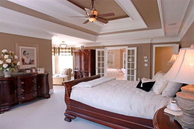 Elegant bedroom photo in Atlanta