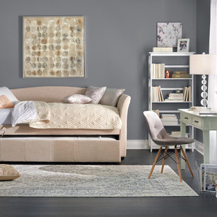 Transitional bedroom photo in Other