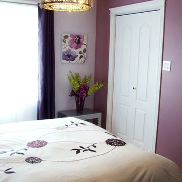 Teenage girl's bedroom in Brossard Quebec