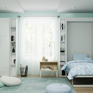 This is an example of a small bedroom in New York.