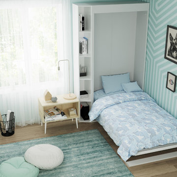 Bellezza Piccola Twin Wall Bed